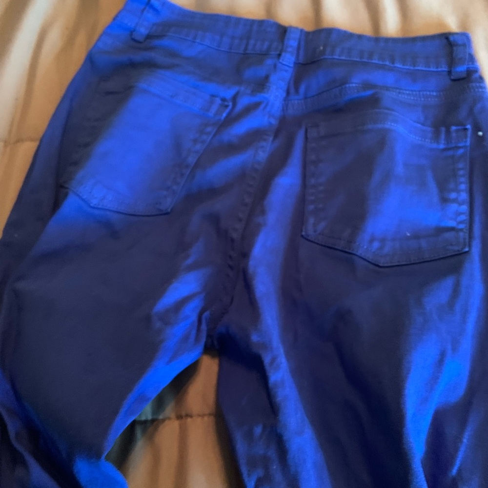 Stacked stretchy jeans